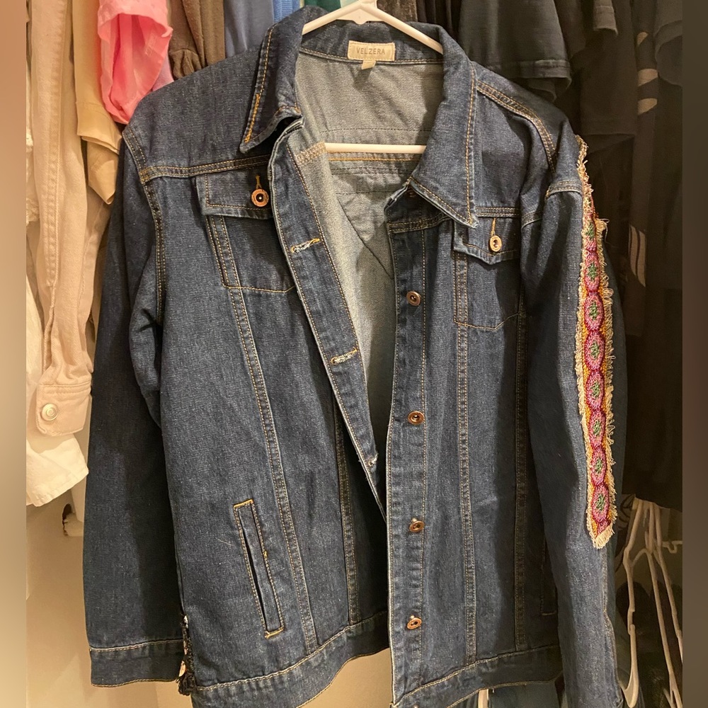 Embroidered Denim Jacket